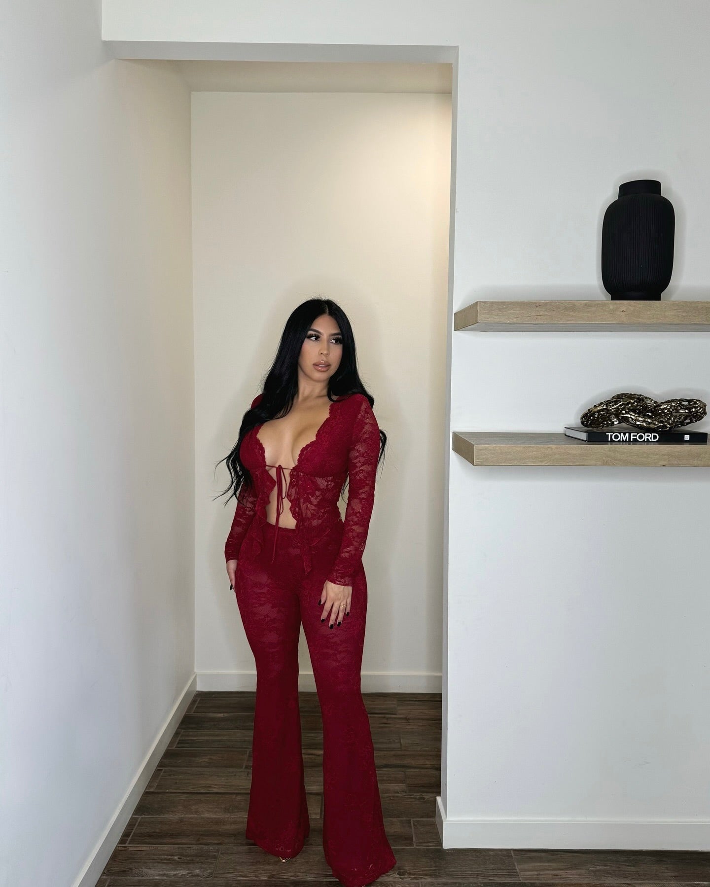 Amara Lace Flare Set