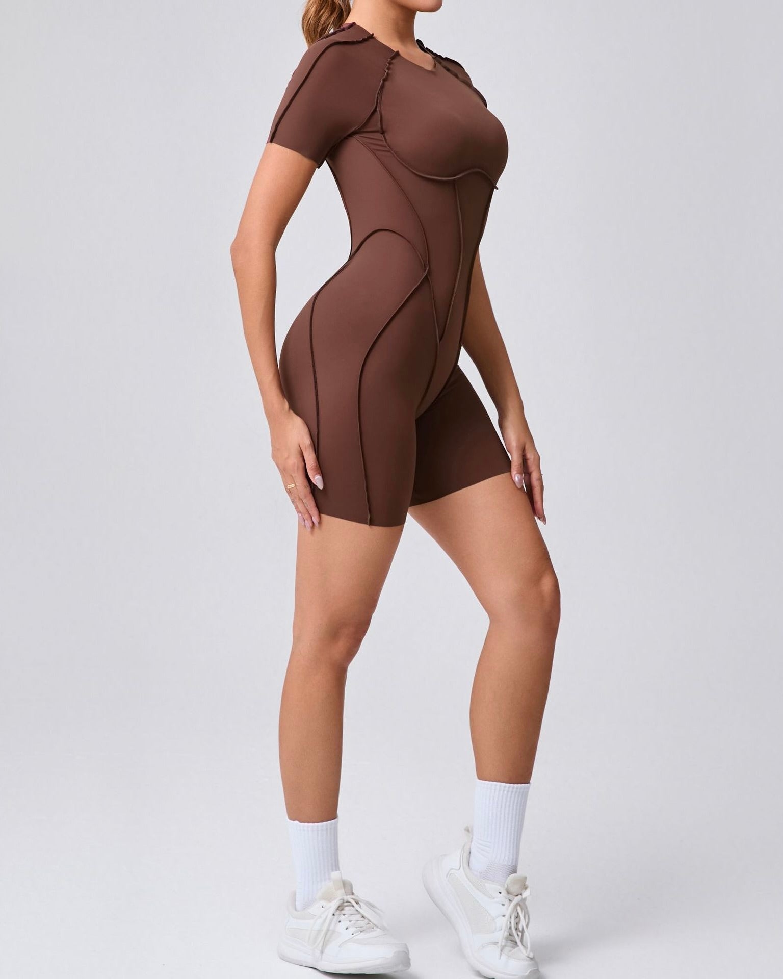 Nova Contour Biker Romper