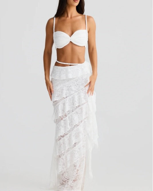 Celeste Lace Skirt Set
