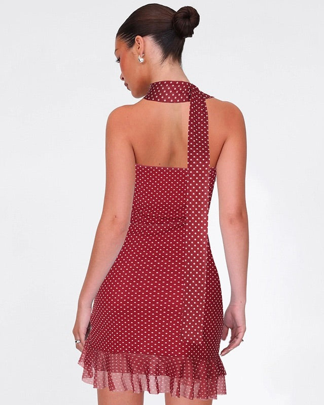 Monaco Dot Mini Dress