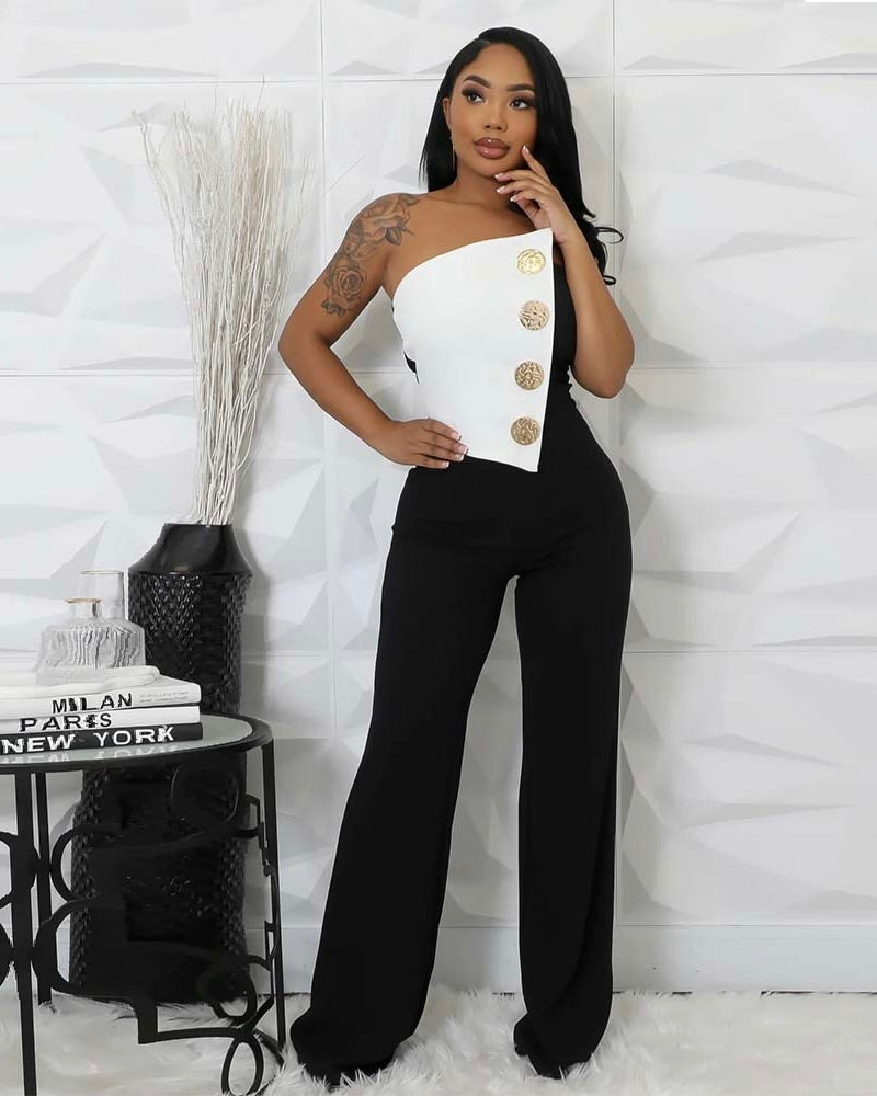 Amara Asymmetrical Jumpsuit