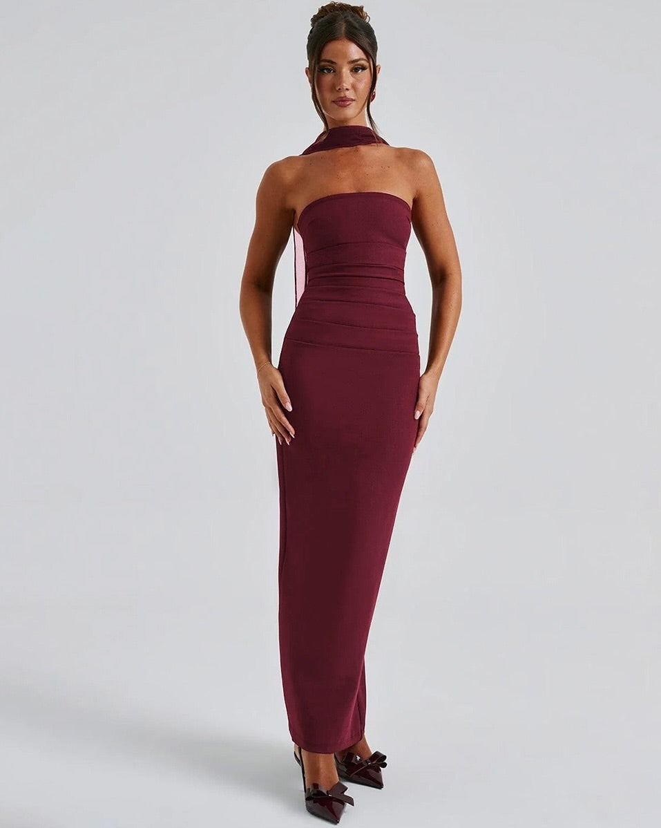 Hailey Strapless Maxi Dress