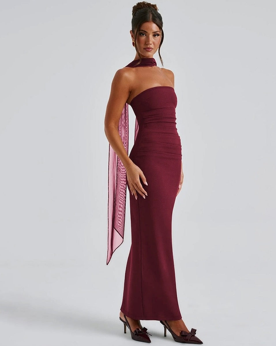 Hailey Strapless Maxi Dress