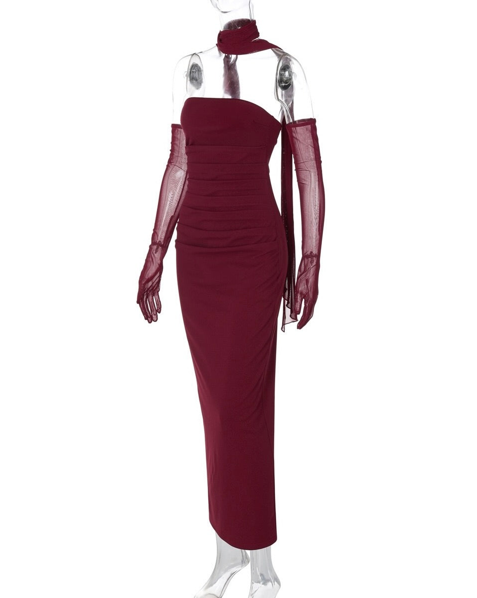 Hailey Strapless Maxi Dress