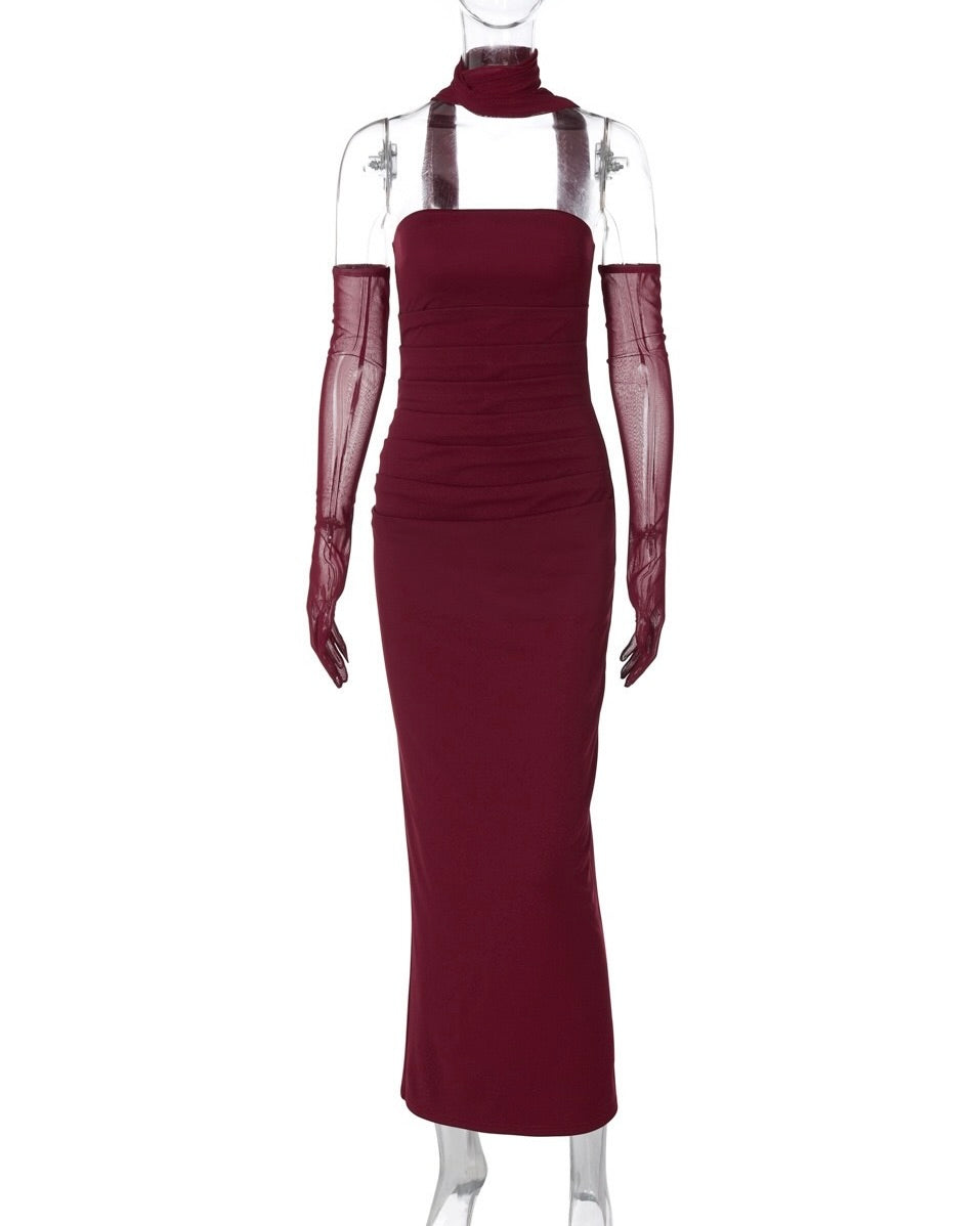 Hailey Strapless Maxi Dress
