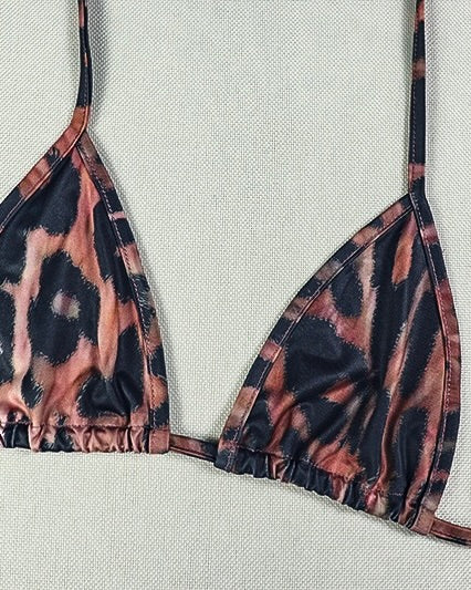 Savage Jungle Mesh Skirt Set