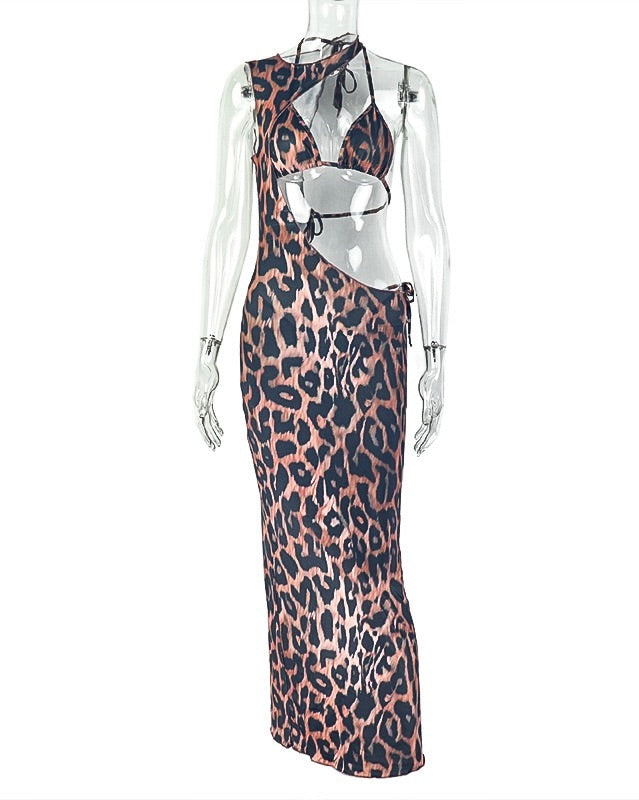 Savage Jungle Mesh Skirt Set