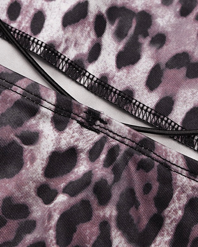 Zaria Leopard Bodycon Dress