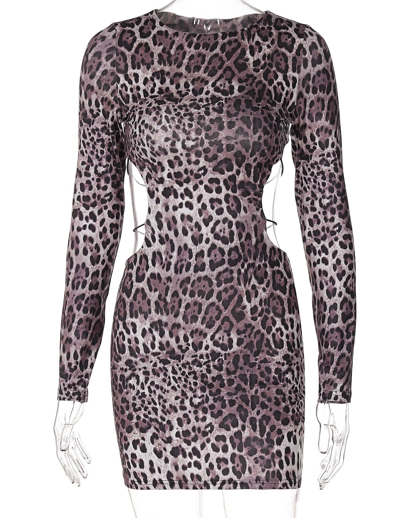 Zaria Leopard Bodycon Dress