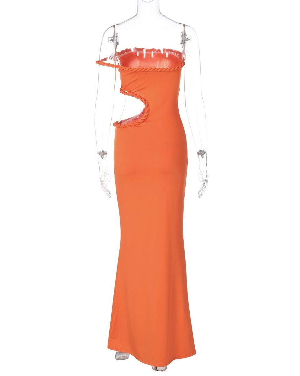 Asha Cut-Out Maxi Dress