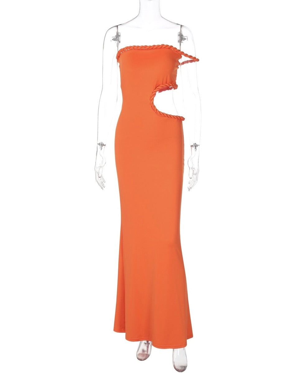 Asha Cut-Out Maxi Dress