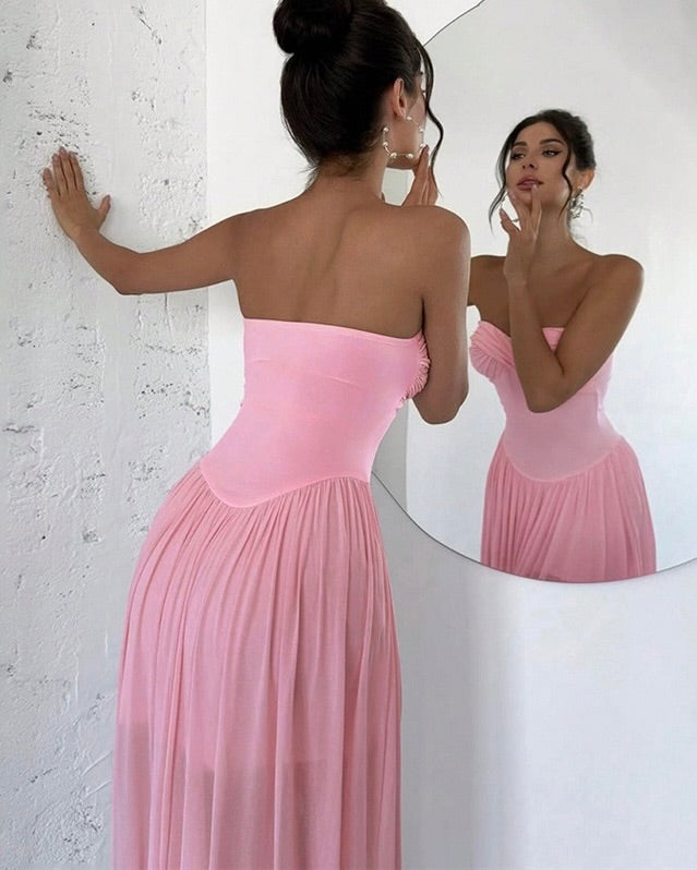 Femme Strapless Maxi Dress