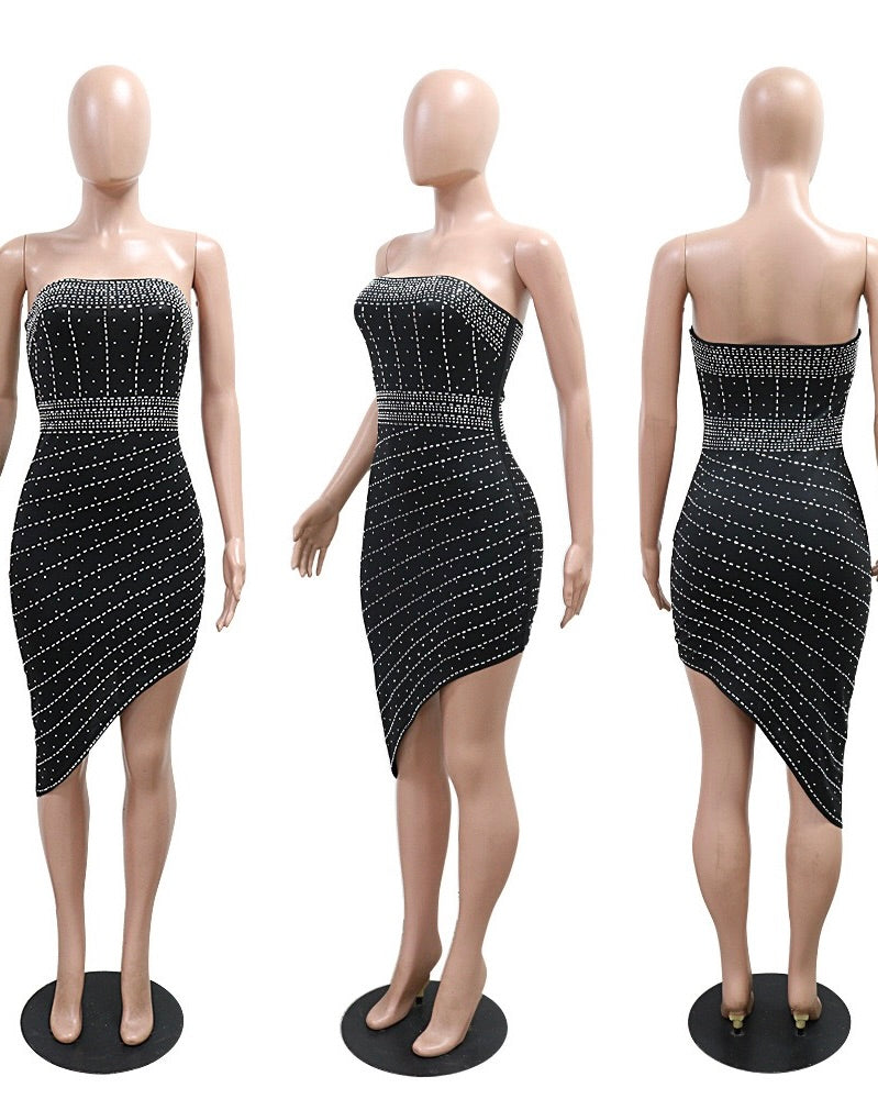 Starlight Slant Mini Dress