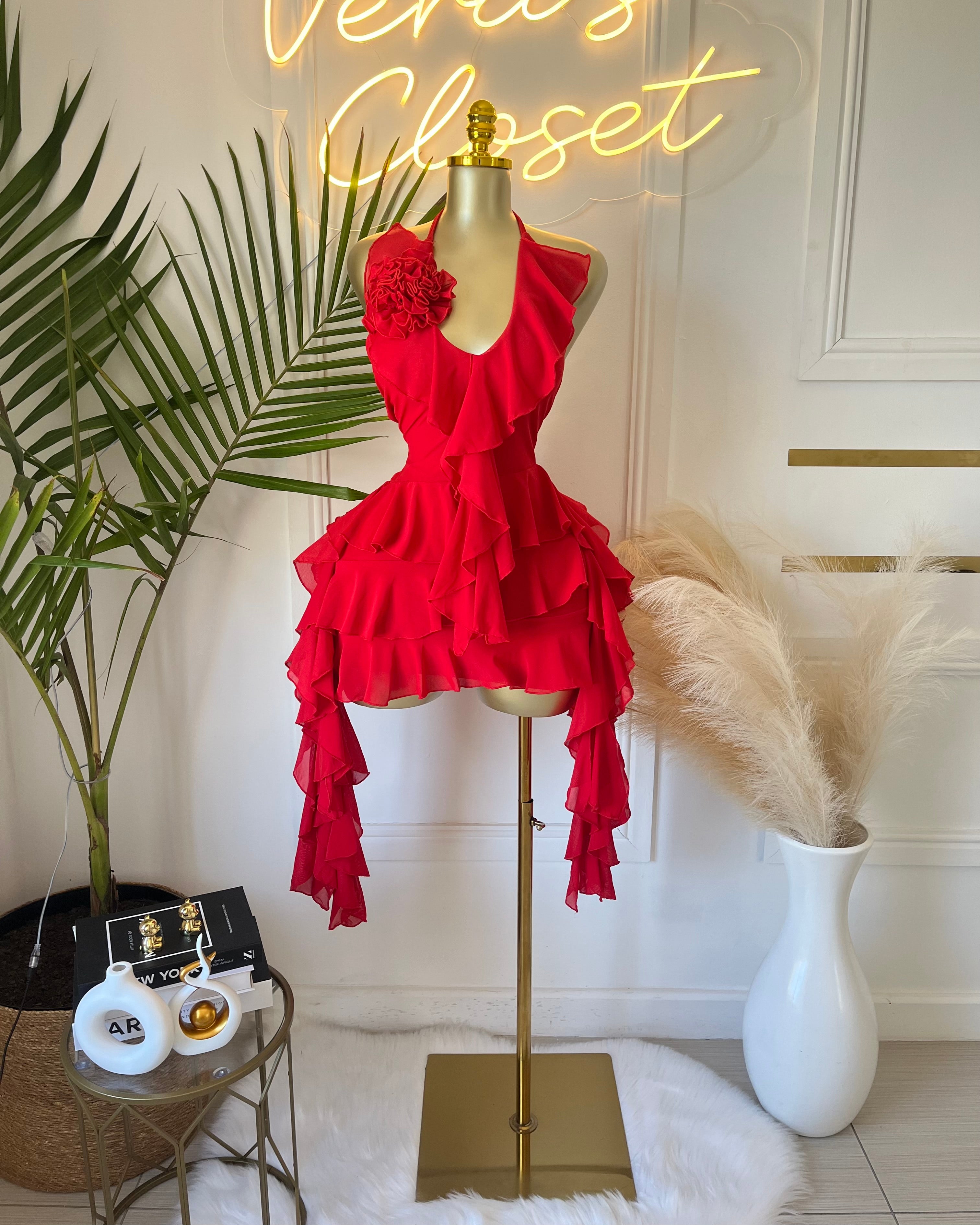 Scarlett Bloom Mini Dress