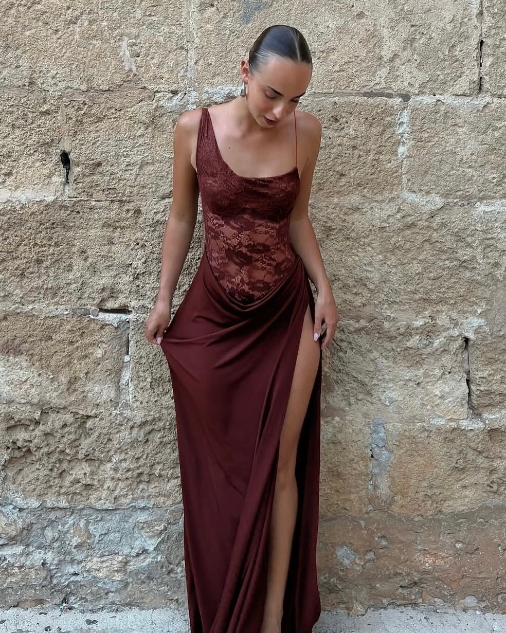 Natasha Lace Maxi Gown