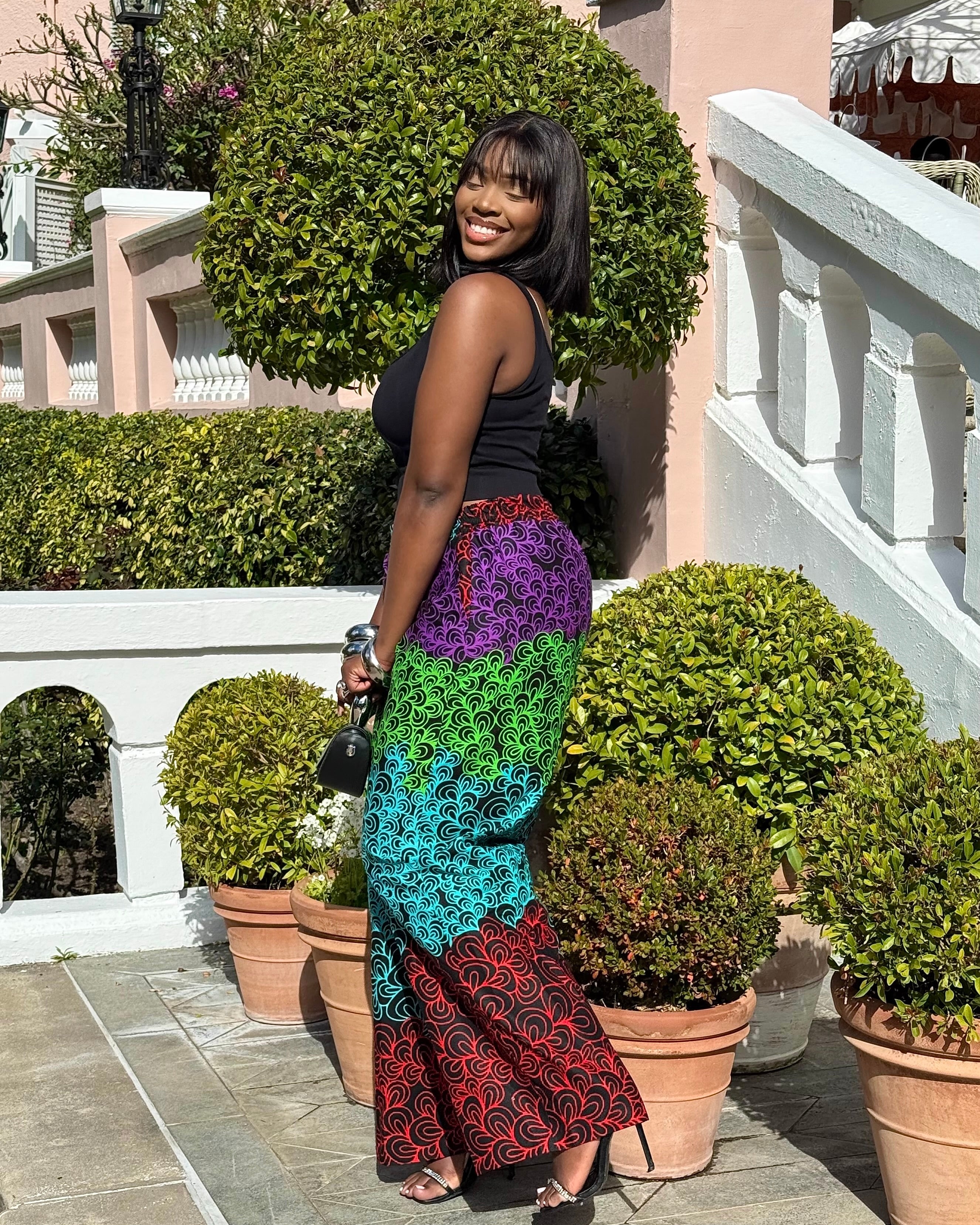 Vibrant Ankara Palazzo Pants