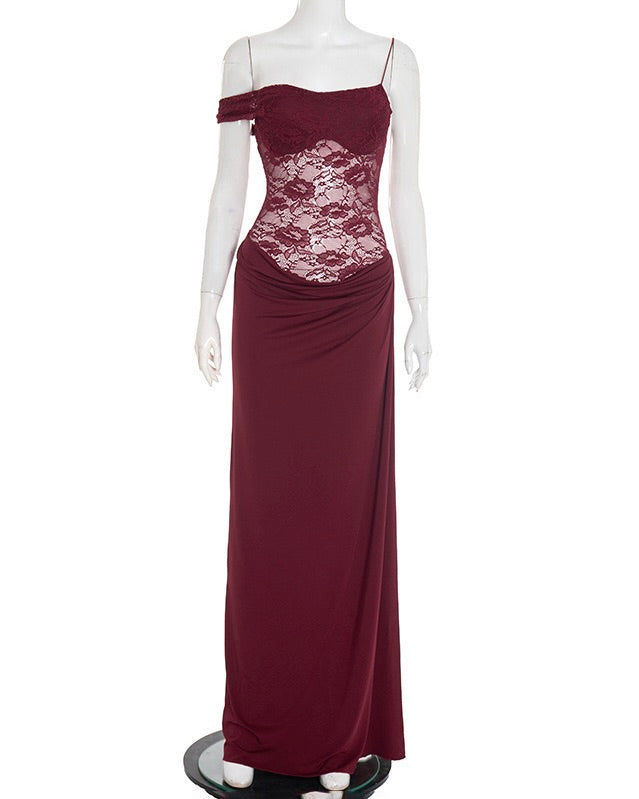 Natasha Lace Maxi Gown