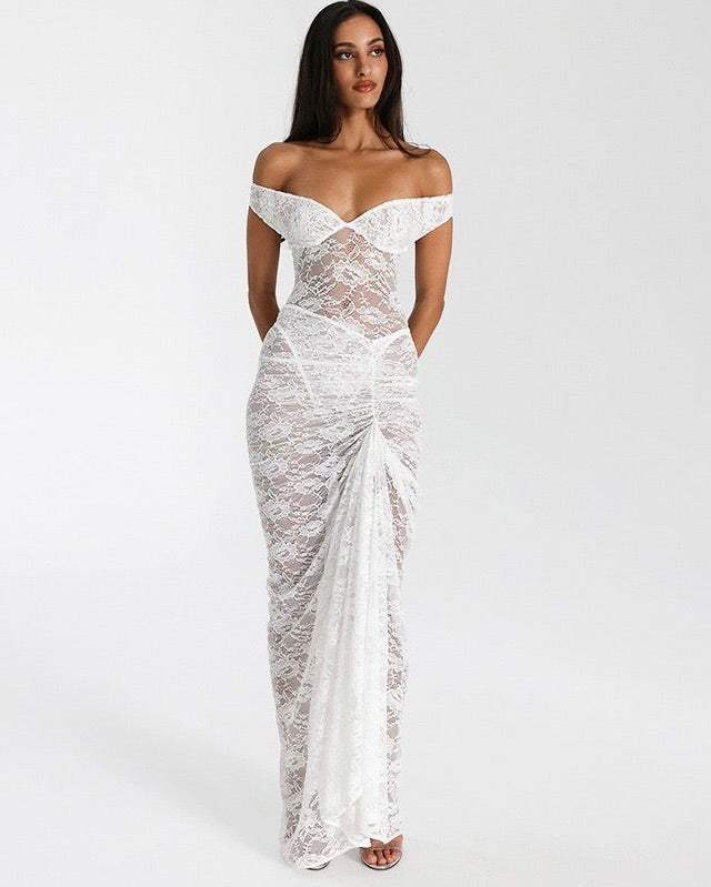 Sofia Lace Maxi Dress