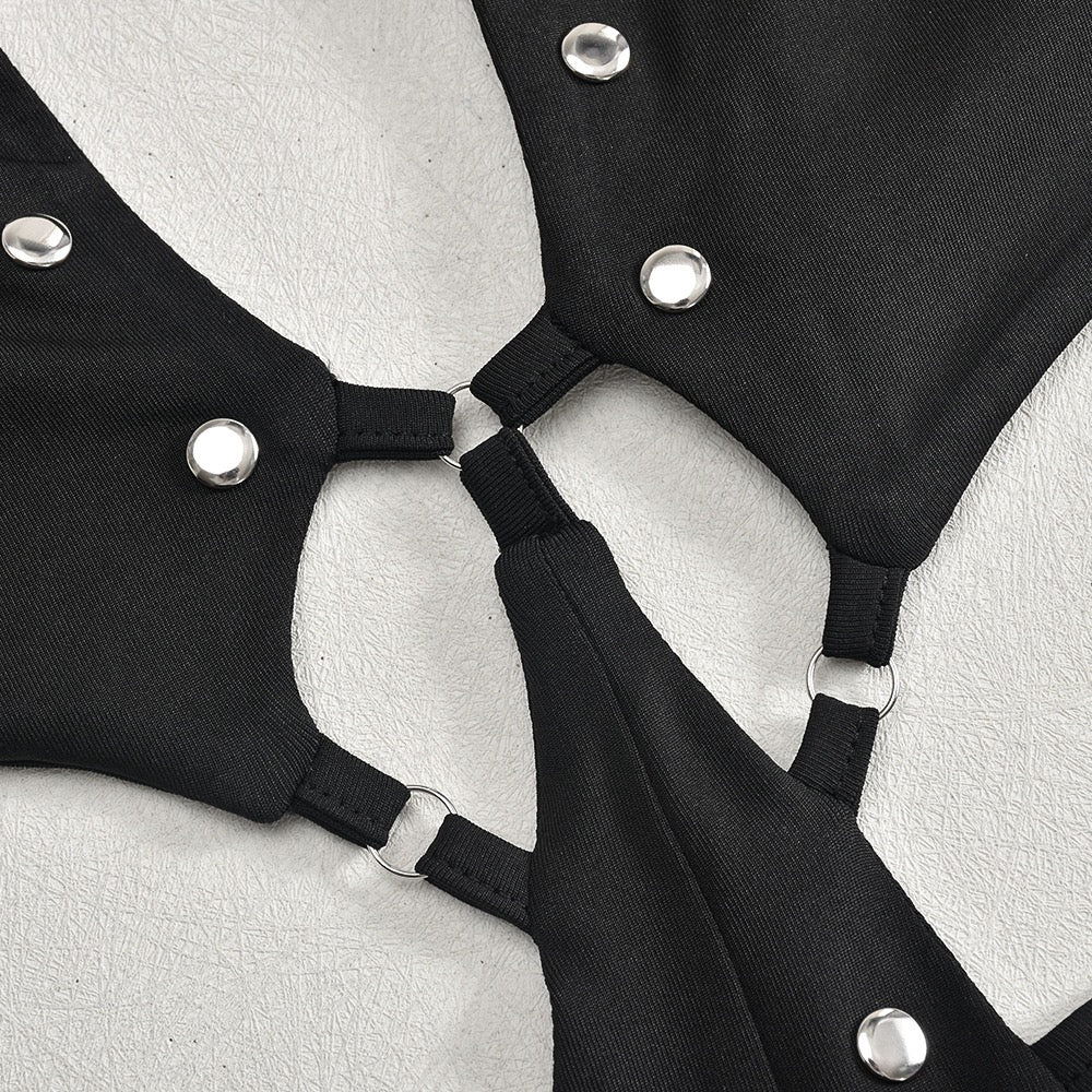 Viper Lace-Up Jumpsuit