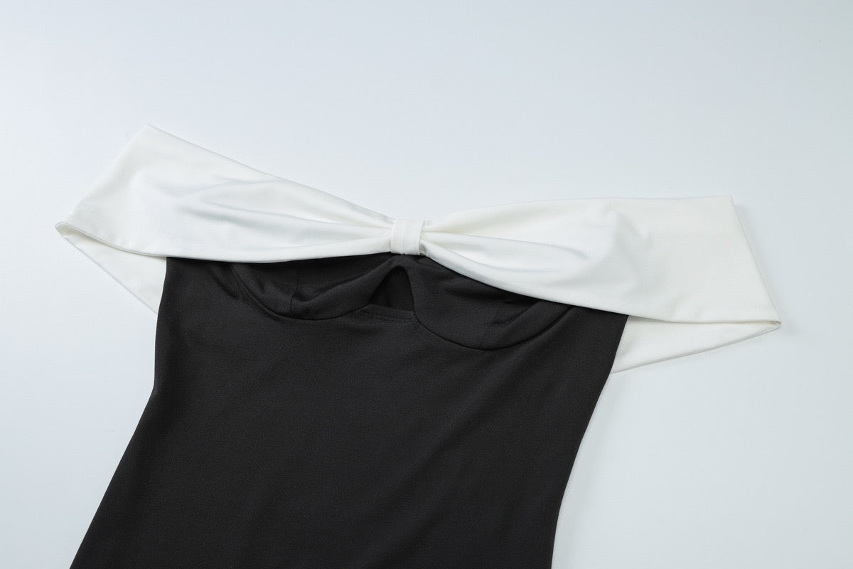 Chérie Contrast Bow Mini