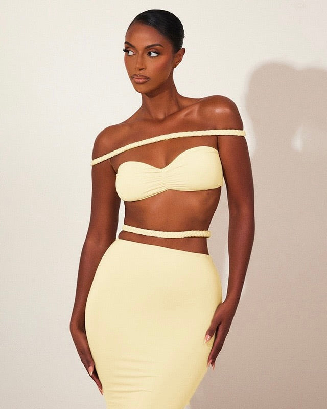 Obsidian Two-Piece Gown