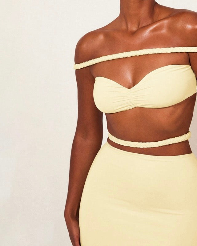 Obsidian Two-Piece Gown