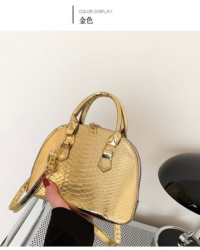 Mini Luxe Croc Bag