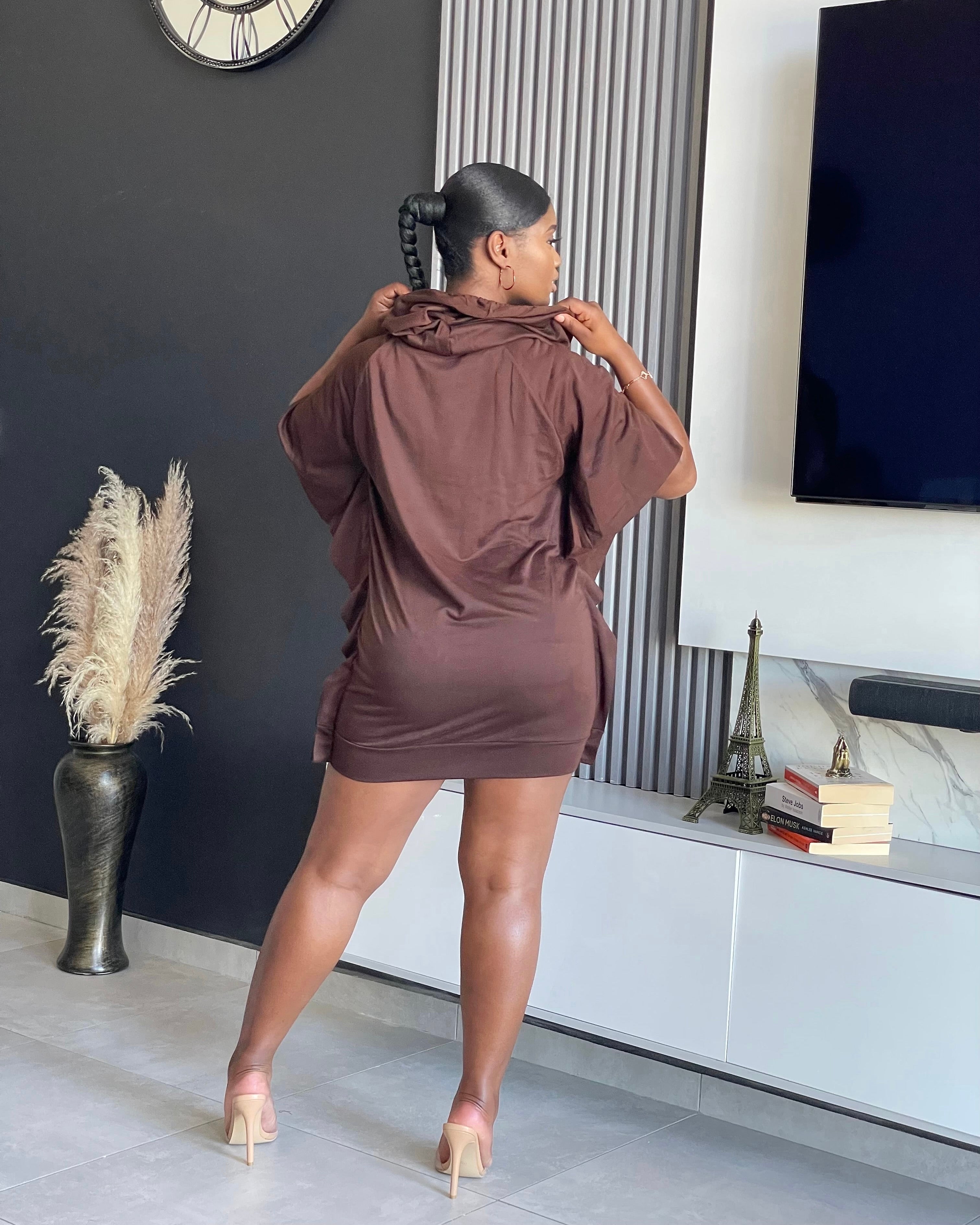 Maison Hoodie Dress