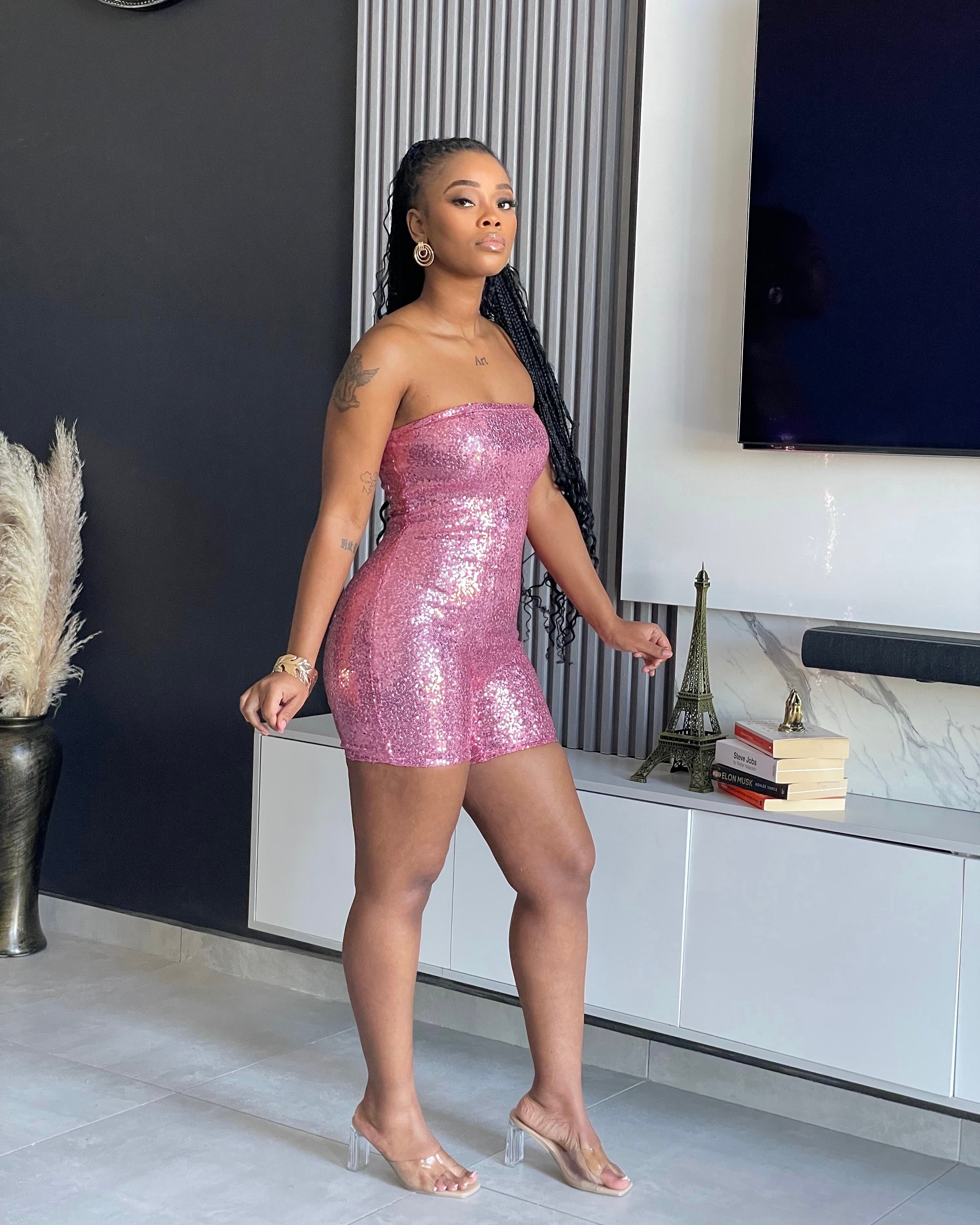 Jenny Sequin Romper