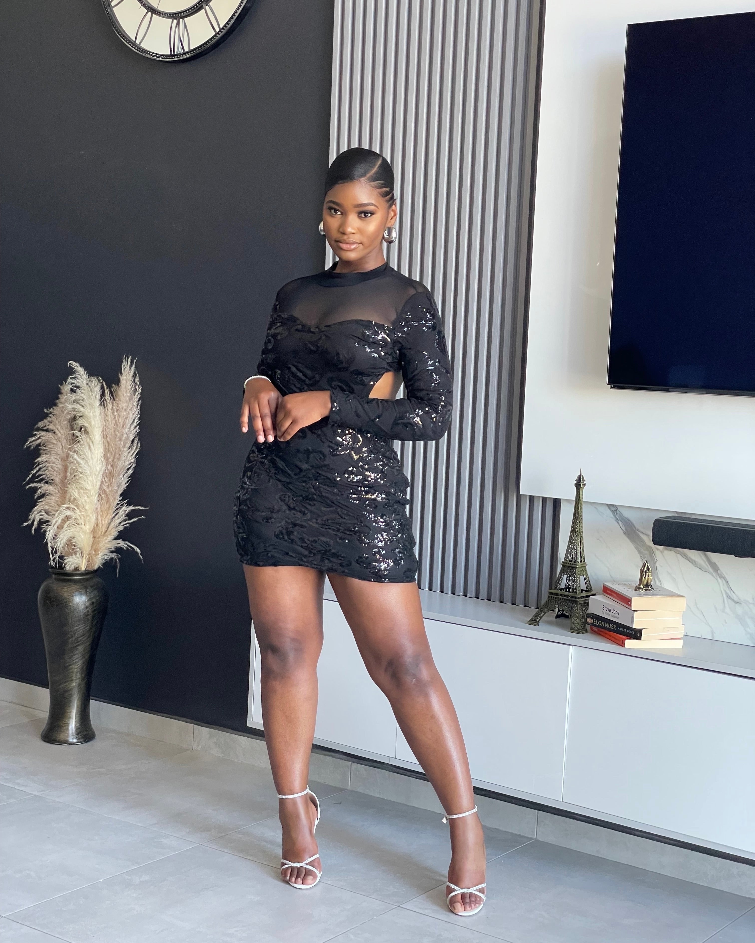 Gina Sequin Mini Dress