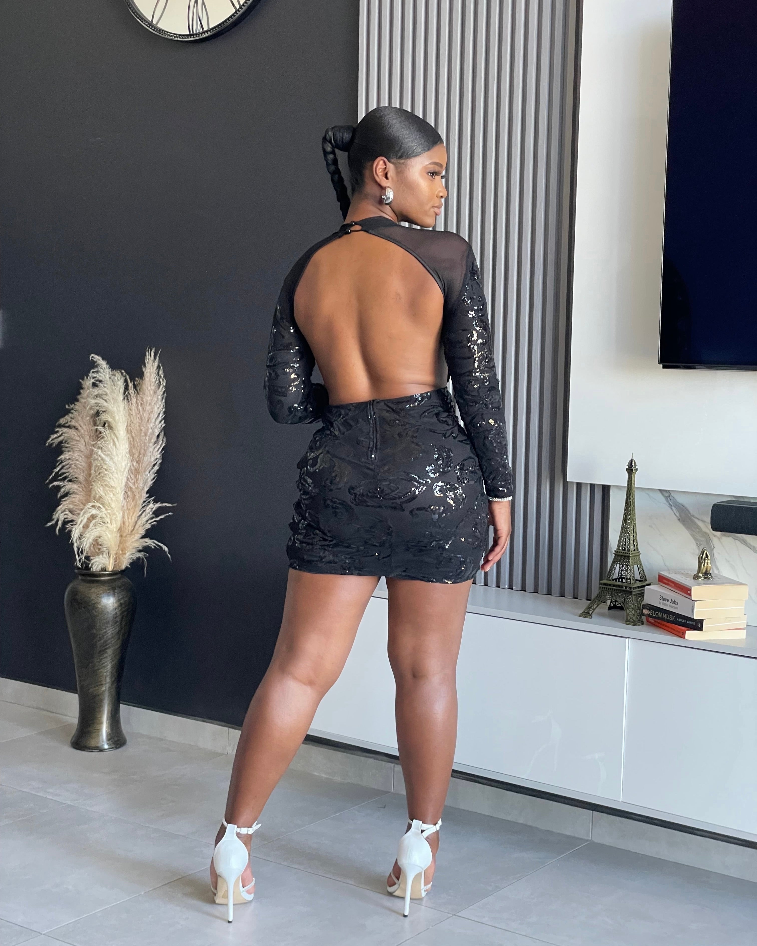 Gina Sequin Mini Dress