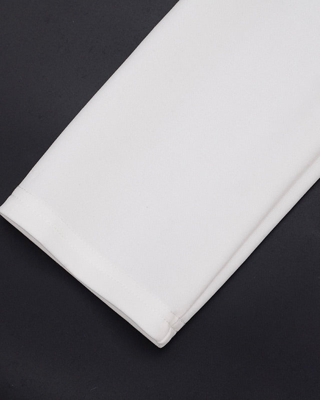 Elyndra Structured Blazer Mini Dress white