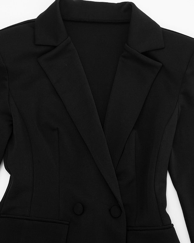 Elyndra Structured Blazer Mini Dress