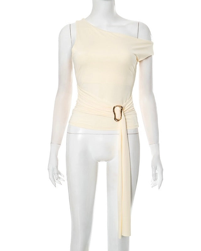 Paris Draped Skirt Set