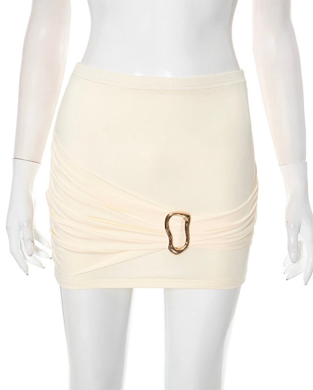 Paris Draped Skirt Set