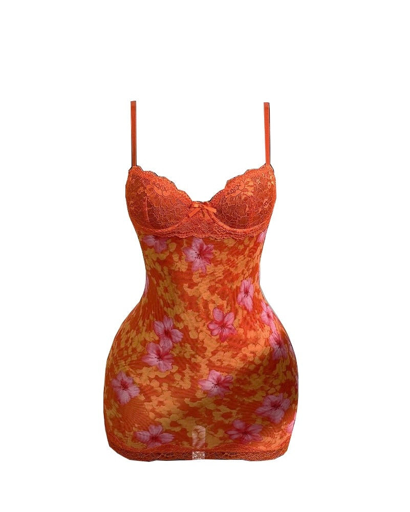 Tropicana Lace Slip Dress