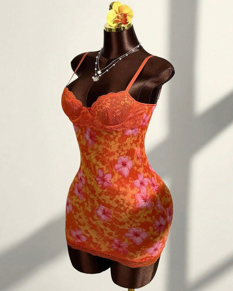 Tropicana Lace Slip Dress