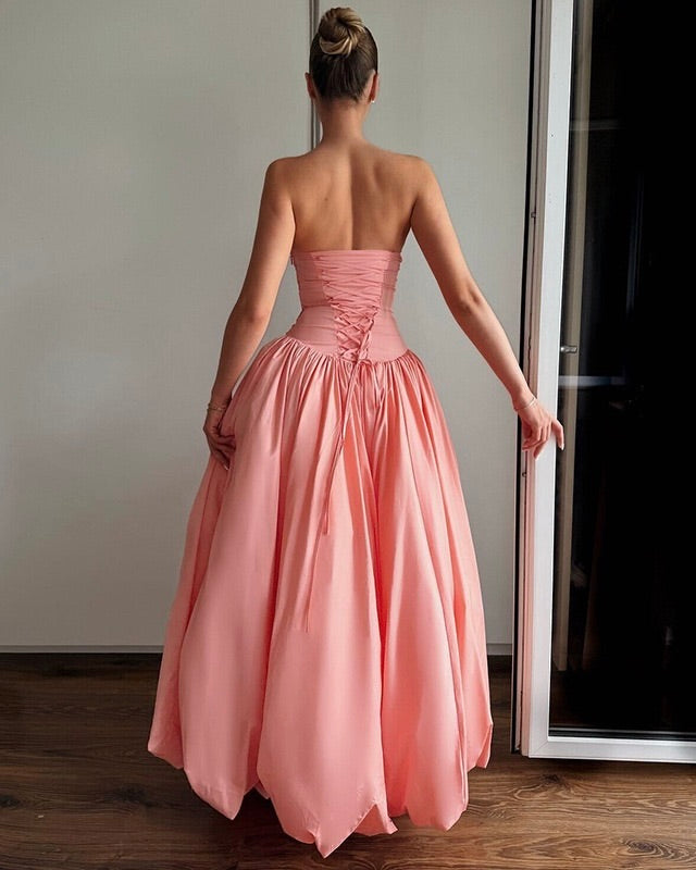 Flamenco Strapless Maxi Dress