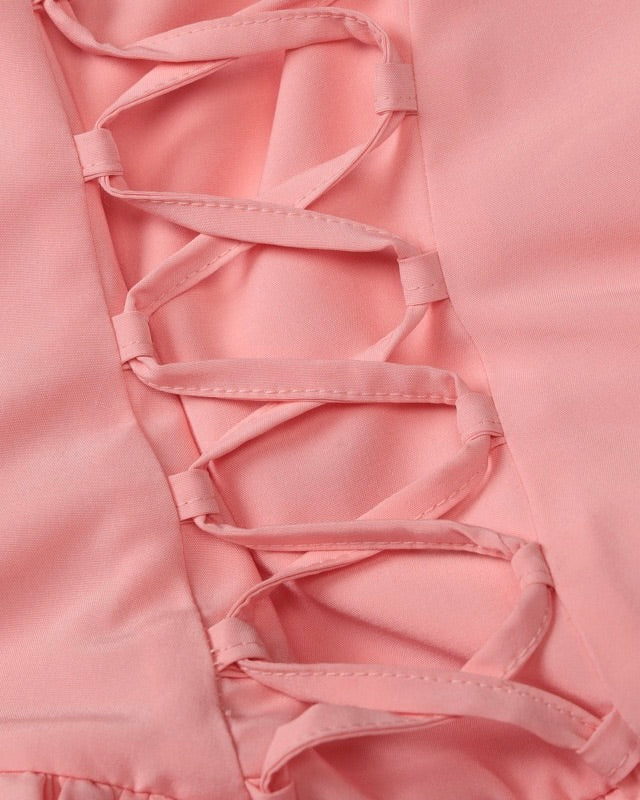 Flamenco Strapless Maxi Dress