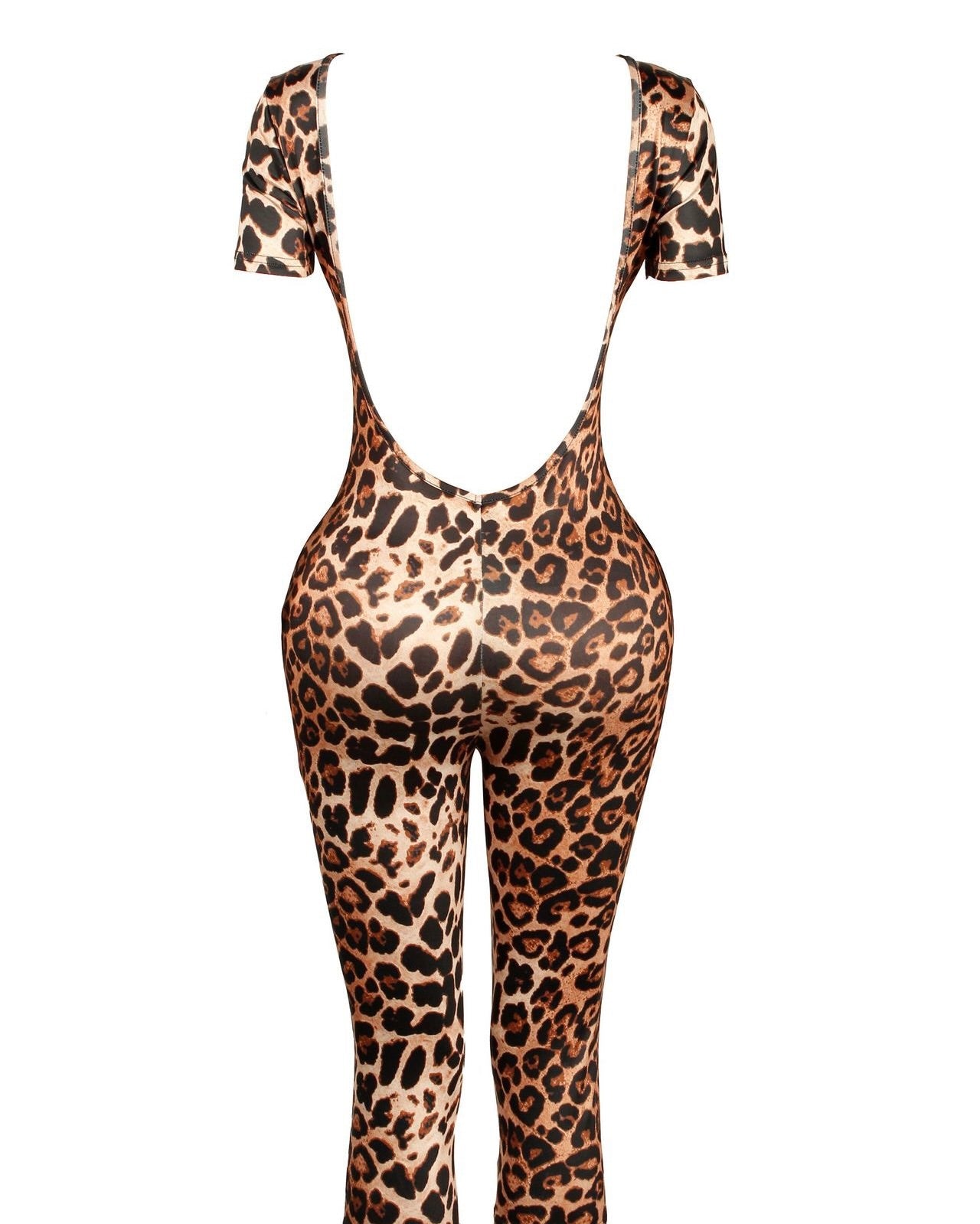 Aimee Leopard Romper