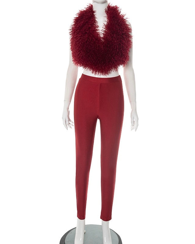 Alpha Feather Pant Set